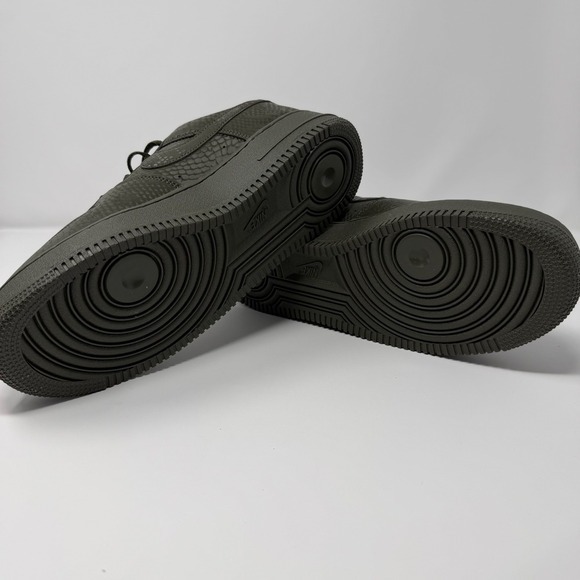 Nike Air Force 1 Low Kobe Bryant Mamba Cargo Khaki Snakeskin Men's Size 10 - NWT - Picture 8 of 10